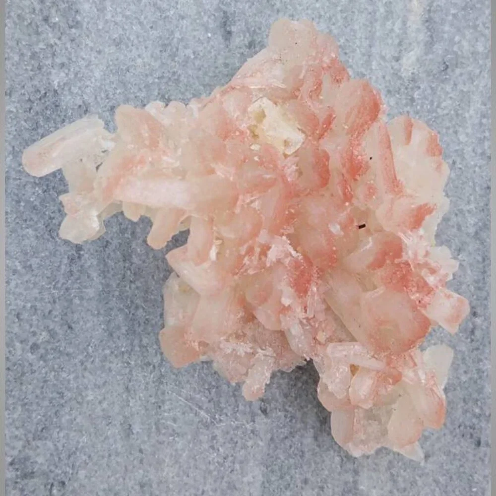 Stilbite Zeolite crystal mineral specimen 01